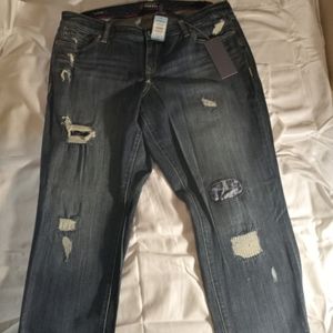 Ripped Boyfriend Jeans